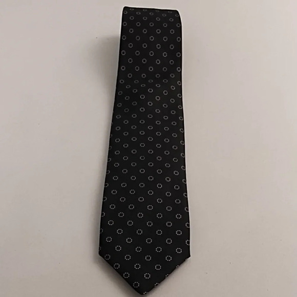 Exrta Long Handsewn Tie Robert Talbott The Shirt Broker Forest Green Navy Tan - Picture 1 of 6